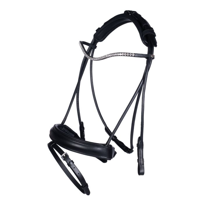 HKM Lola Rolled Leather Bridle